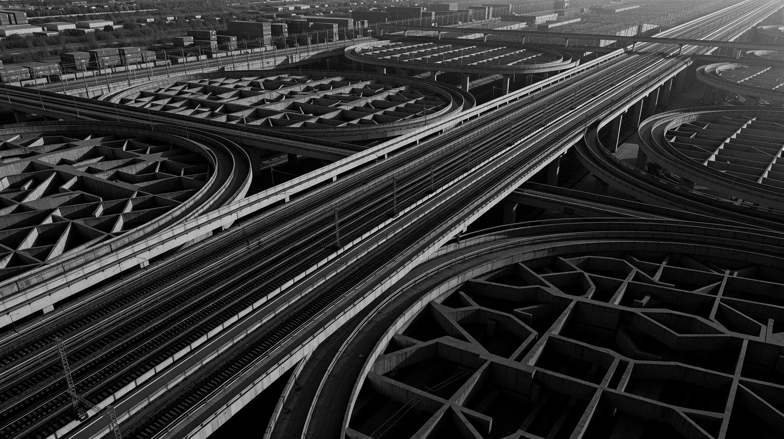 National transport infrastructure visualization